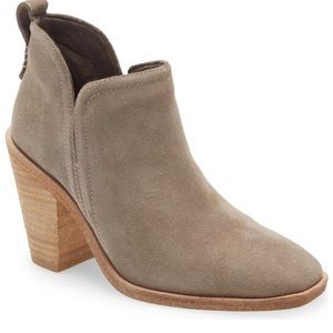 Jeffrey Campbell Tan Suede Rosee Bootie